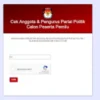 Solusi NIK Terdaftar Parpol Saat Daftar CPNS 2024