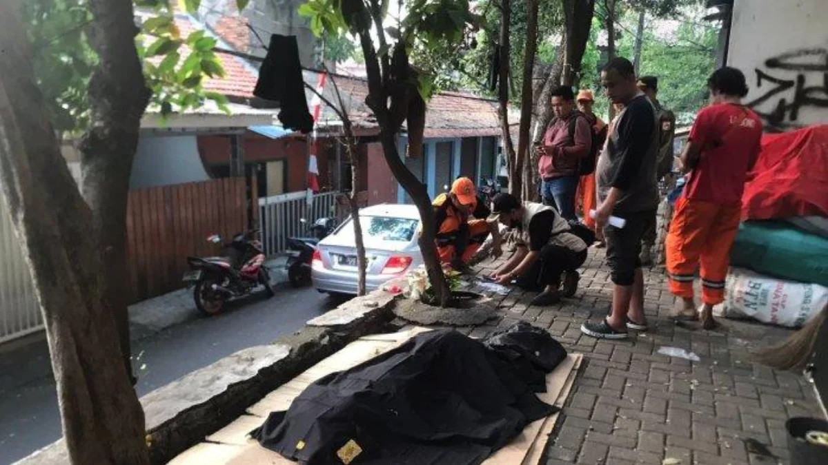 Penyelidikan Polisi atas Penemuan Mayat di Belakang Pasar