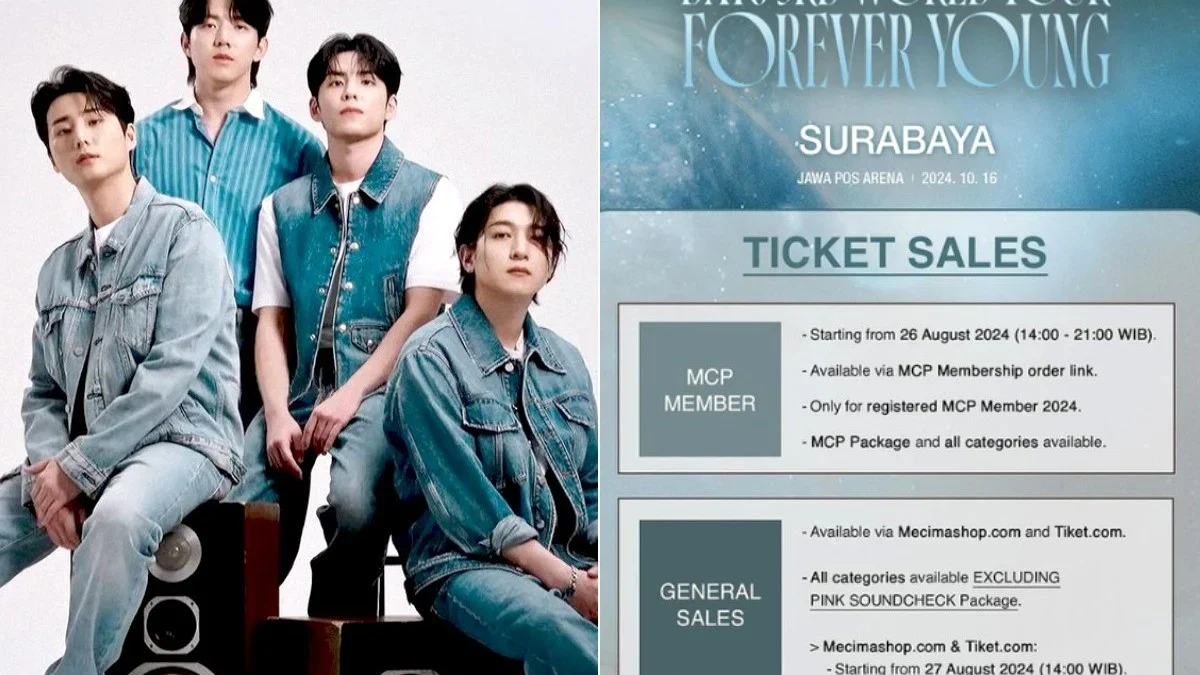 MY DAY!! Siap-siap nih, Link Penjualan Tiket Konser DAY6 Akan Dibuka Hari Ini!