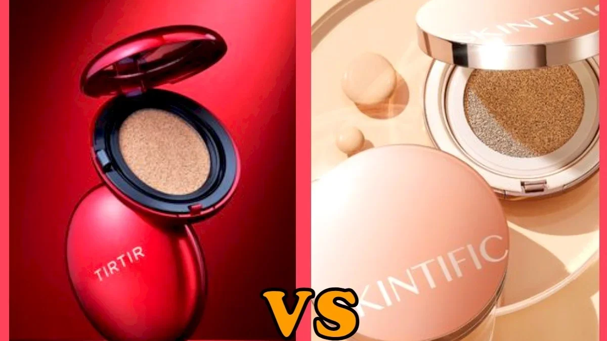 Battle Riview Cushion Tirtir Vs Skintific, Mana Nih Yang Lebih Bagus?