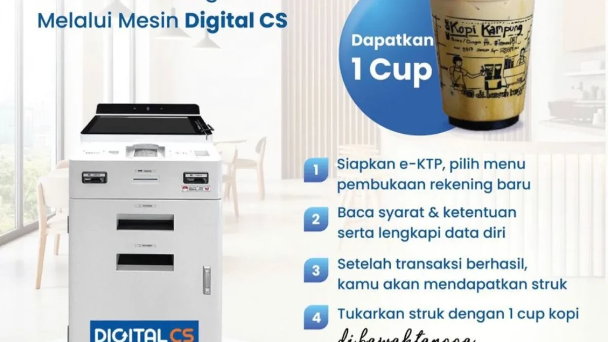 Dapatkan Kopi Kekinian Hanya dengan Buka Tabungan Lewat Digital CS BRI