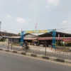 PANTAU: Lokasi Pasar Resik Semi Modern di Kecamatan Jatinangor, baru-baru ini.