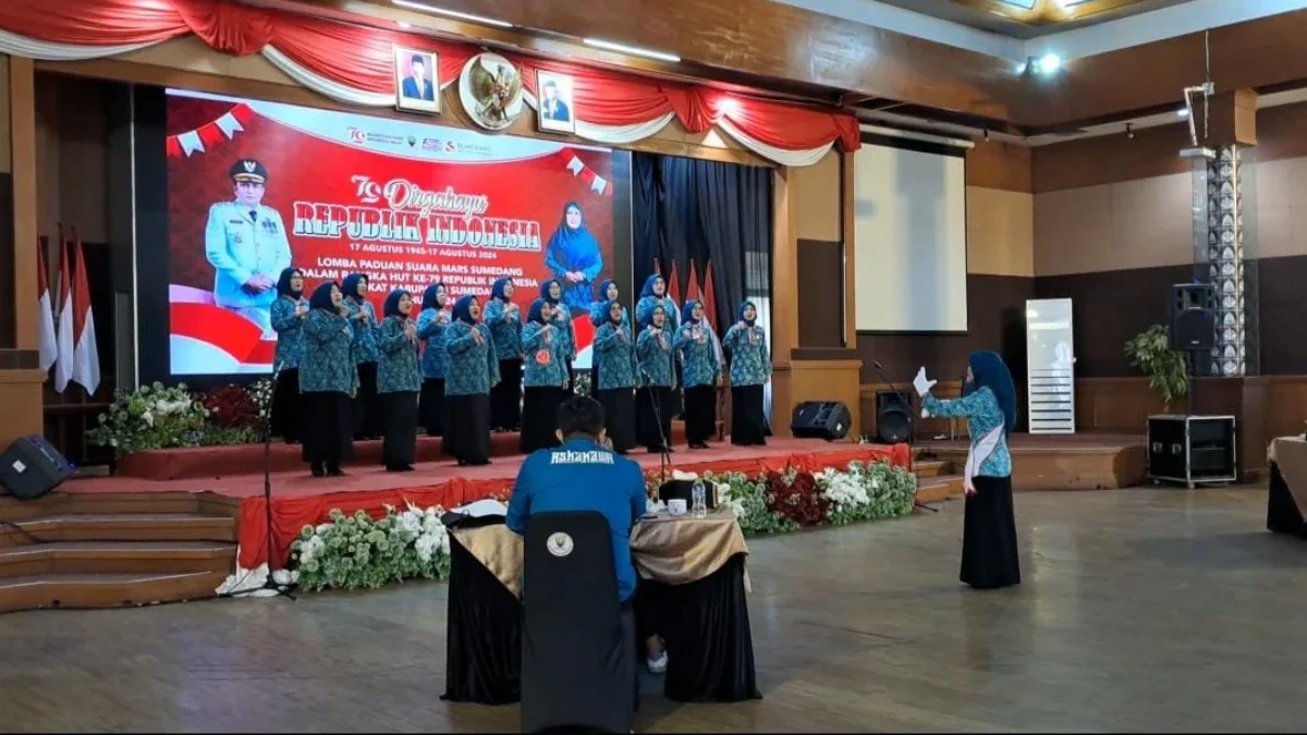 Disdik  JuaraI Lomba Paduan Suara Mars Sumedang, Begitu Juga dengan Kecamatan Cimalaka