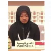 BANGGA: Salwa Salsabila Alumni Pondok Pesantren Al Hikamussalafiyyah yang berhasil mewakili Negara Indonesia m