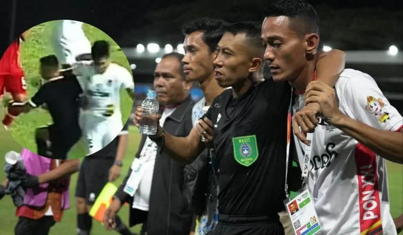 Wasit Eko Agus Sugih Harto Terancam Sanki Oleh PSSI Setelah Insiden Pemukulan di Laga Semifinal PON 2024