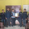 OPTIMIS: Ketua PPS Rancamulya Kandi Sukandi ST, bersama anggota PPS, Bhabinsa dan Bhabinkamtibmas Rancamulya,