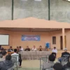 GELAR: Pemerintah Desa Tegalmanggung saat membahas MusrenbangDes Tahun 2025, di GOR Desa Tegalmanggung, baru-b