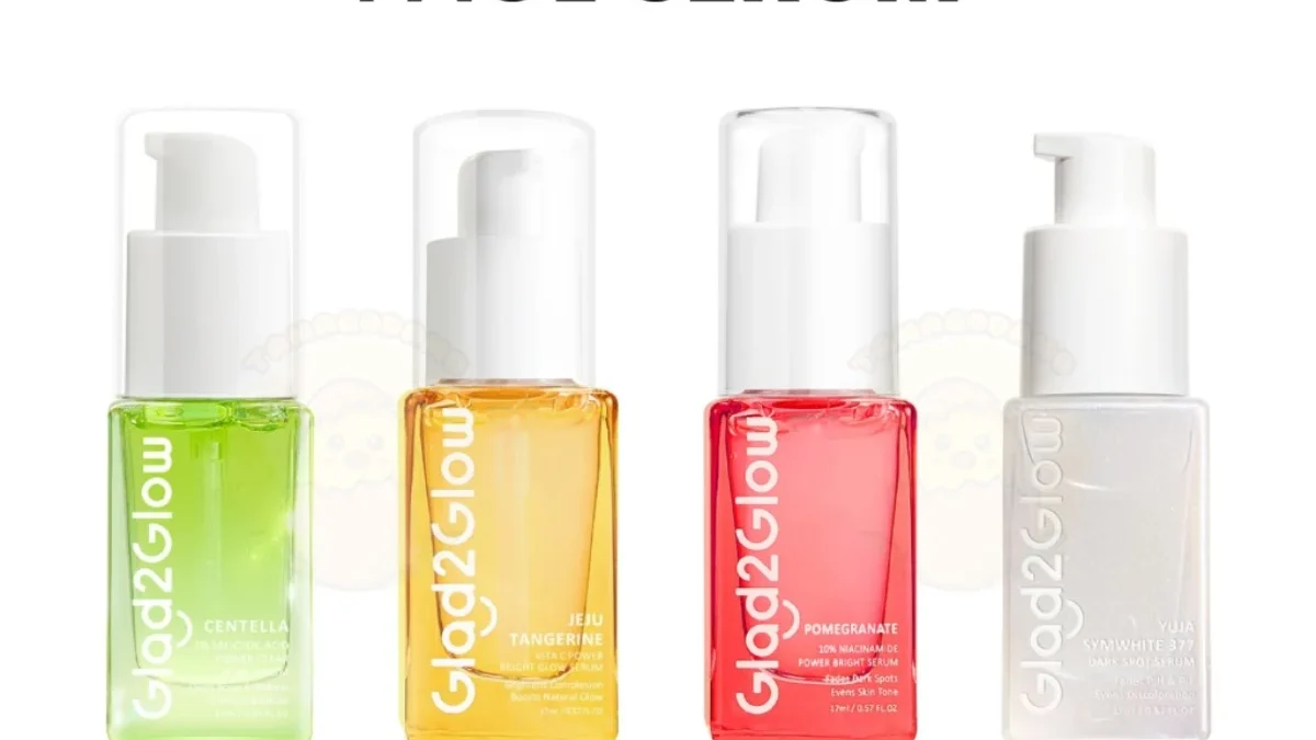 Noda Hitam Mengganggu? Ini 4 Serum Glad2glow yang Bakal Bikin Kulitmu Cerah Maksimal!