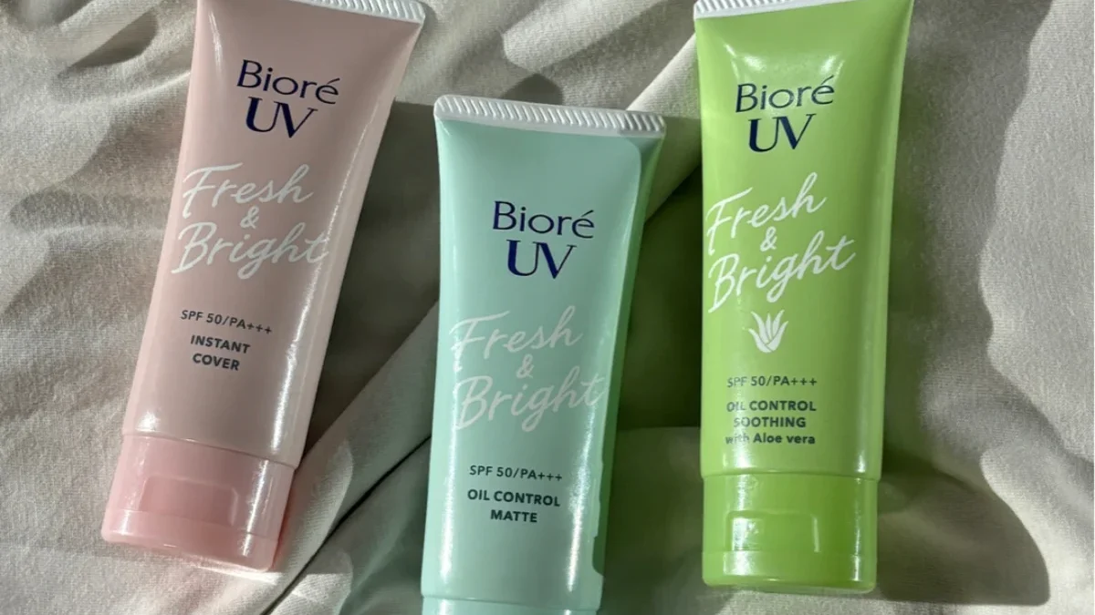 Review Sunscreen Viral Biore UV Fresh & Bright Oil Control SPF 50 & PA+++!