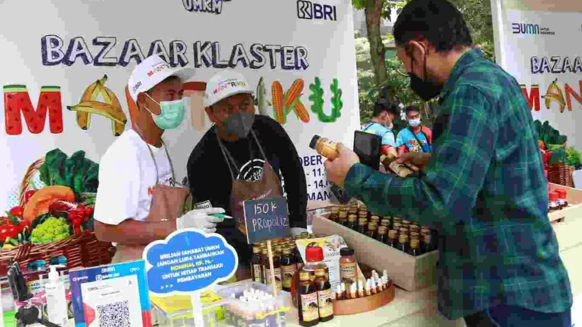 BRI Dorong Kebangkitan Perekonomian Pasar Tradisional di Tengah Pemulihan Ekonomi Nasional