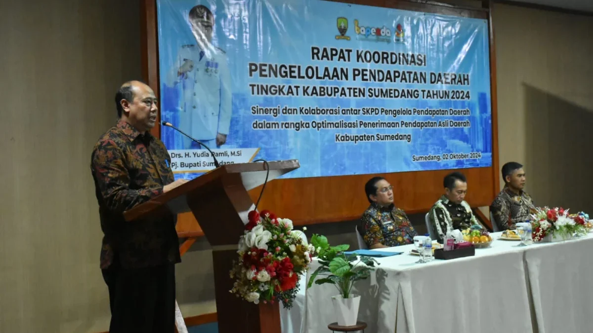 September 2024, PAD Sumedang Baru Mencapai   66,82 Persen dari Target yang Ditetapkan