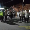 AMANKAN: Kapolres Sumedang AKBP Joko Dwi Harsono bersama Wakapolres Sumedang Kompol Meilawaty serta para PJU (