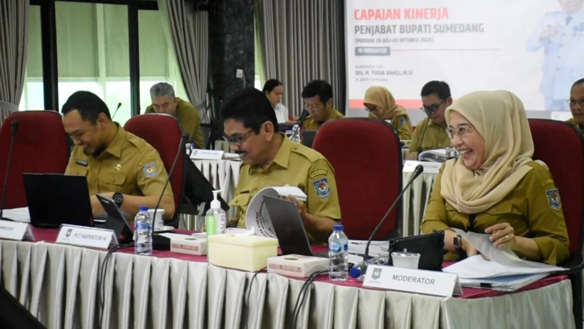 Pengendalian Inflasi dan Penurunan Stunting di Sumedang Diapresiasi Tim Evaluator Kemendagri