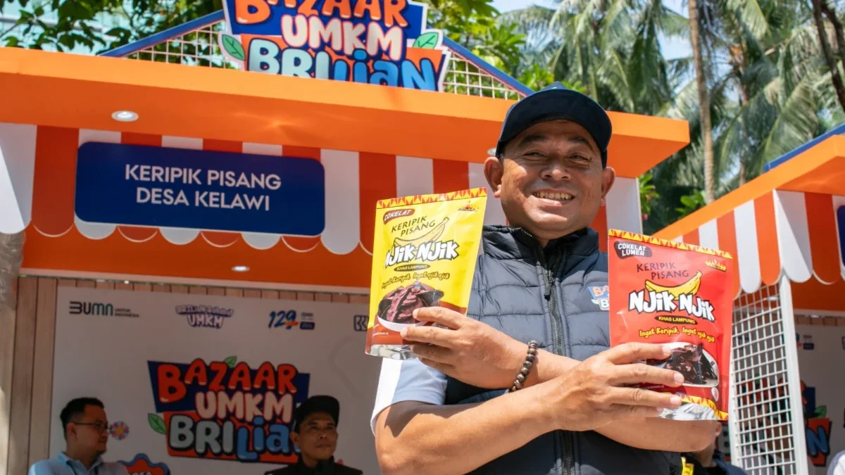 UMKM Keripik Pisang di Bakauheni Lampung Berkembang Berkat Pemberdayaan BRI