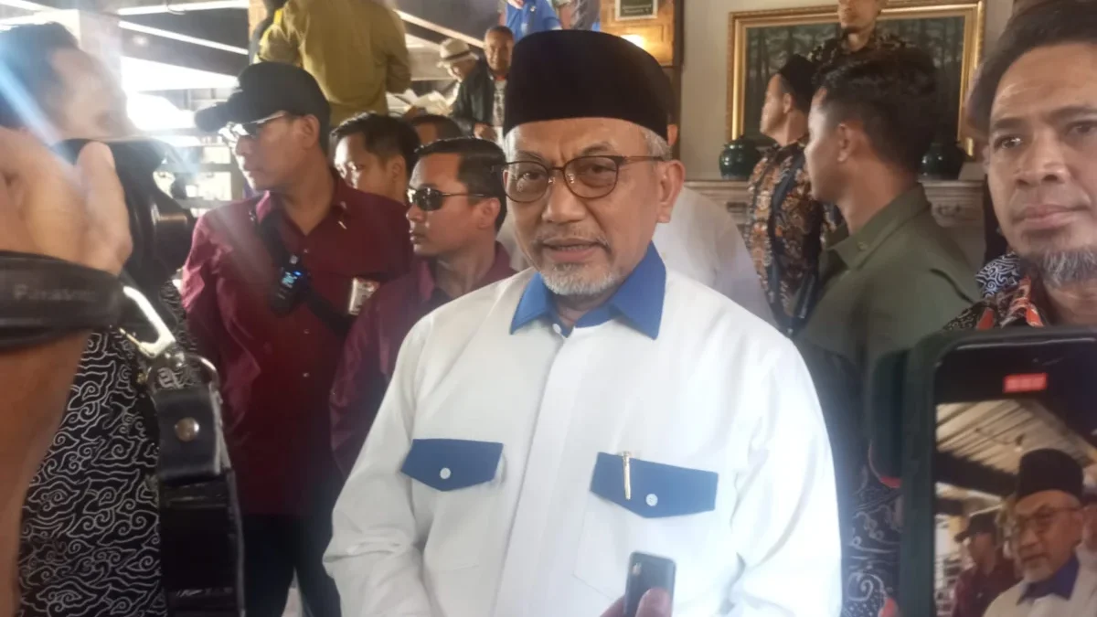 Calon Gubernur Jawa barat Ahmad Syaikhu bersilaturrahmi dengan sejumlah tokoh masyarakat Sumedang, Sabtu (26/1