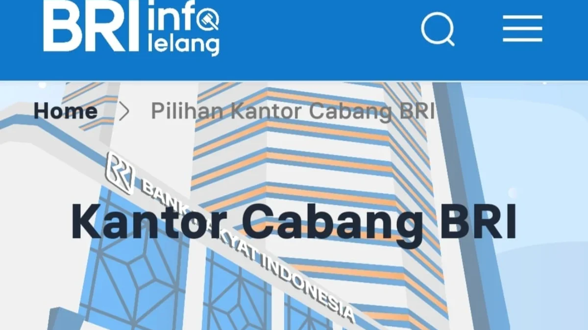 Prosedur Serta Info Lelang di BRI