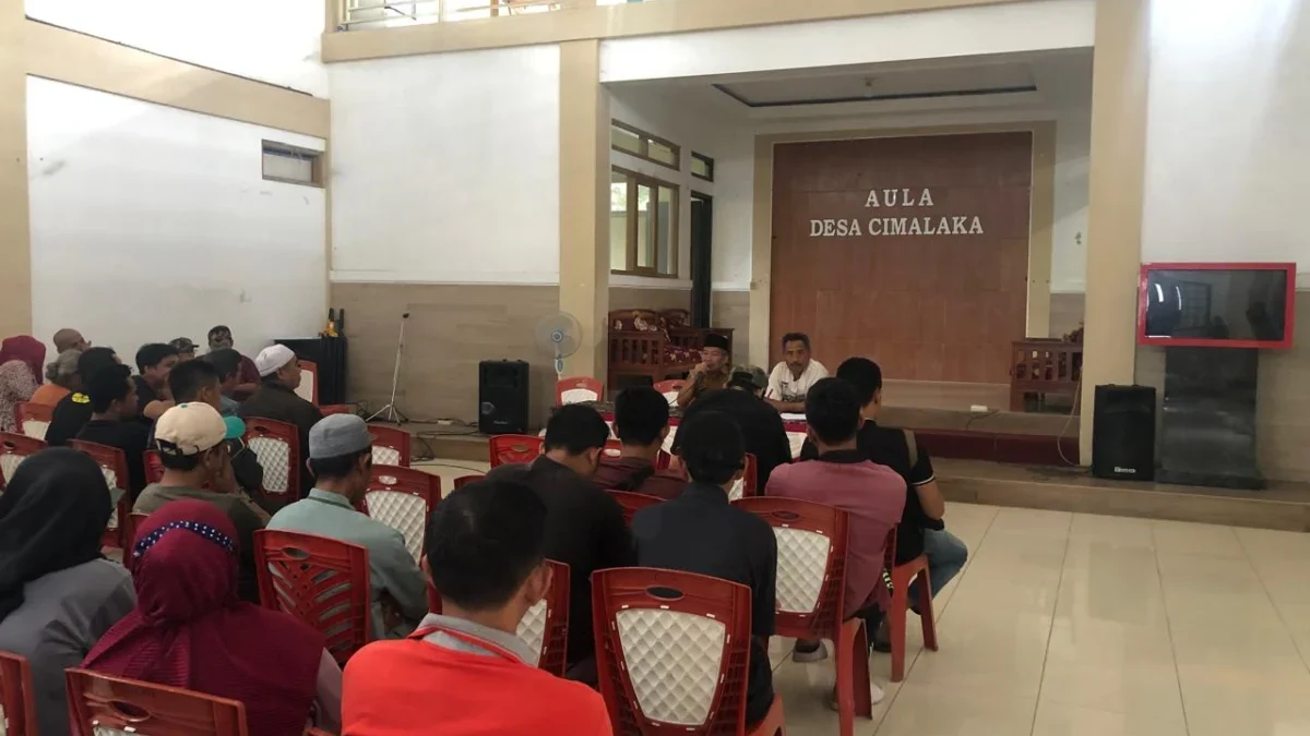 Warga Pasar Cimalaka Tolak TPBS, Pihak Desa Diduga Lakukan Kecurangan