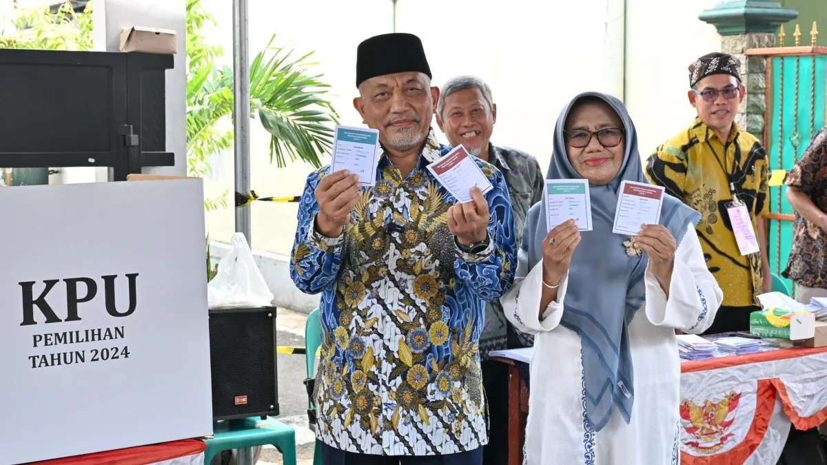 Pasangan ASIH Menang Mutlak di TPS 080 Pondok Gede