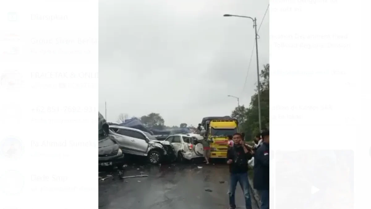 Kecelakaan Beruntun di Tol Cipularang