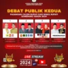 Link Nonton Debat Kedua Pilkada Sumedang 2024 Hari Ini, Live Streaming Jam 1 Siang