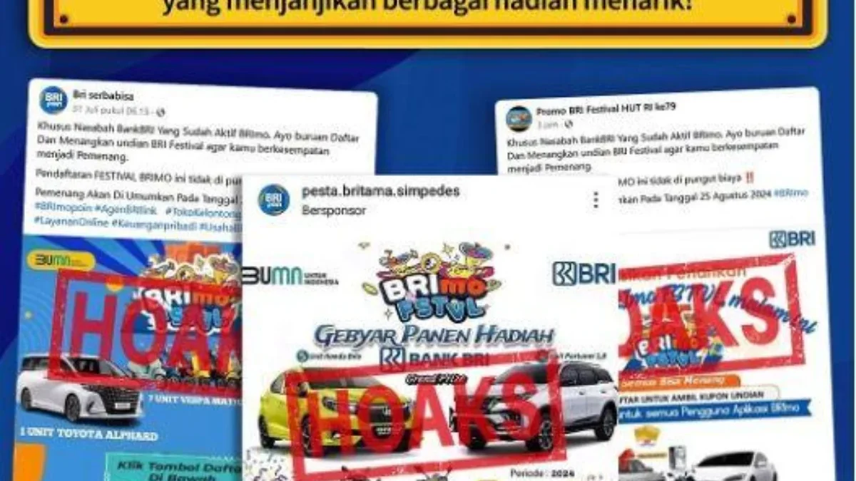 Waspada Penipuan, Ini Cara Bedakan BRImo FSTVL yang Asli dan Palsu!