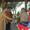 MENINGKAT: Pj Bupati Sumedang Yudia Ramli saat menerima visitasi tim juri IGA Tahun 2024 di Command Center Set