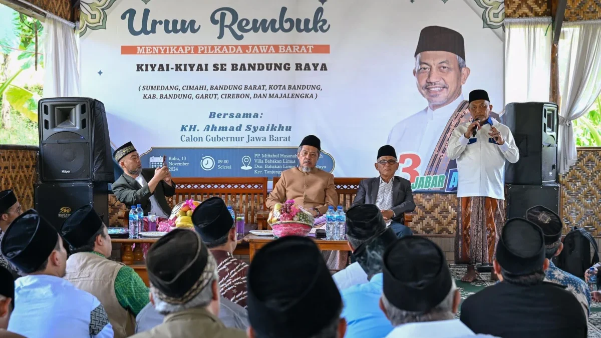 Ratusan Kiai se-Bandung Raya Deklarasi Dukung ASIH, Titip Pondok Pesantren