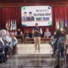 OPTIMIS: Calon Bupati Sumedang nomor urut 2 Dony Ahmad Munir saat kegiatan pelatihan saksi di KGS, Kamis (14/1