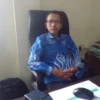 PRIHATIN: Panitera PA Sumedang, Maman Suherman, S.Ag., M.H., saat menyampaikan data perkara yang diterima PA S