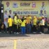 Perayaan Ulang Tahun Golkar ke-60 Dimeriahkan Gerak Jalan dan Sapa Warga