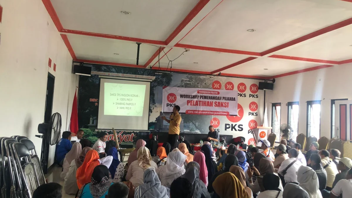 PKS Sumedang Gelar Workshop Pemenangan Pilkada dan Pelatihan Saksi