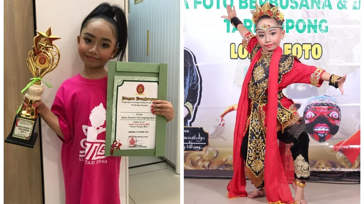 Aquina Adeeva Latisha Raih Juara Favorit Pasanggiri “Menari Dengan Hati”