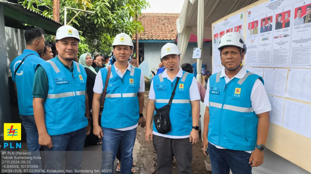 Siapkan Listrik Berkualitas, PLN UP3 Sumedang Pastikan Pilkada Aman, Andal Dan Nyaman