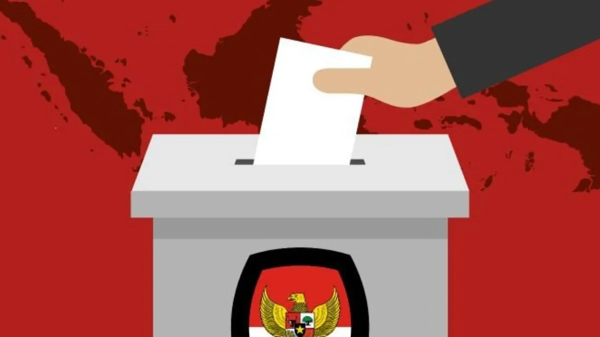 MENURUN: Angka partisipasi pemilih pada Pilbup Sumedang 2024 turun drastis.