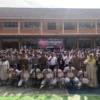 Upacara Pengibaran Bendera dan Pemberian Penghargaan Oleh Lapas Sumedang di SMPN 4 Sumedang