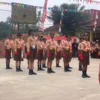 KOMPETISI: Sejumlah siswa saat mengikuti lomba Susur Desa dan LJKI di SMPN 7 Sumedang, baru-baru ini.