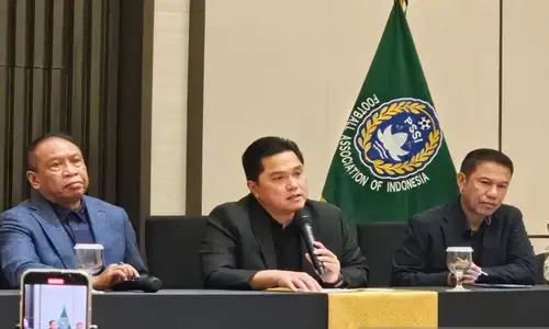 Erick Thohir Membantah Pemecatan Shin Tae-yong Karena Intervensi Mafia Bola