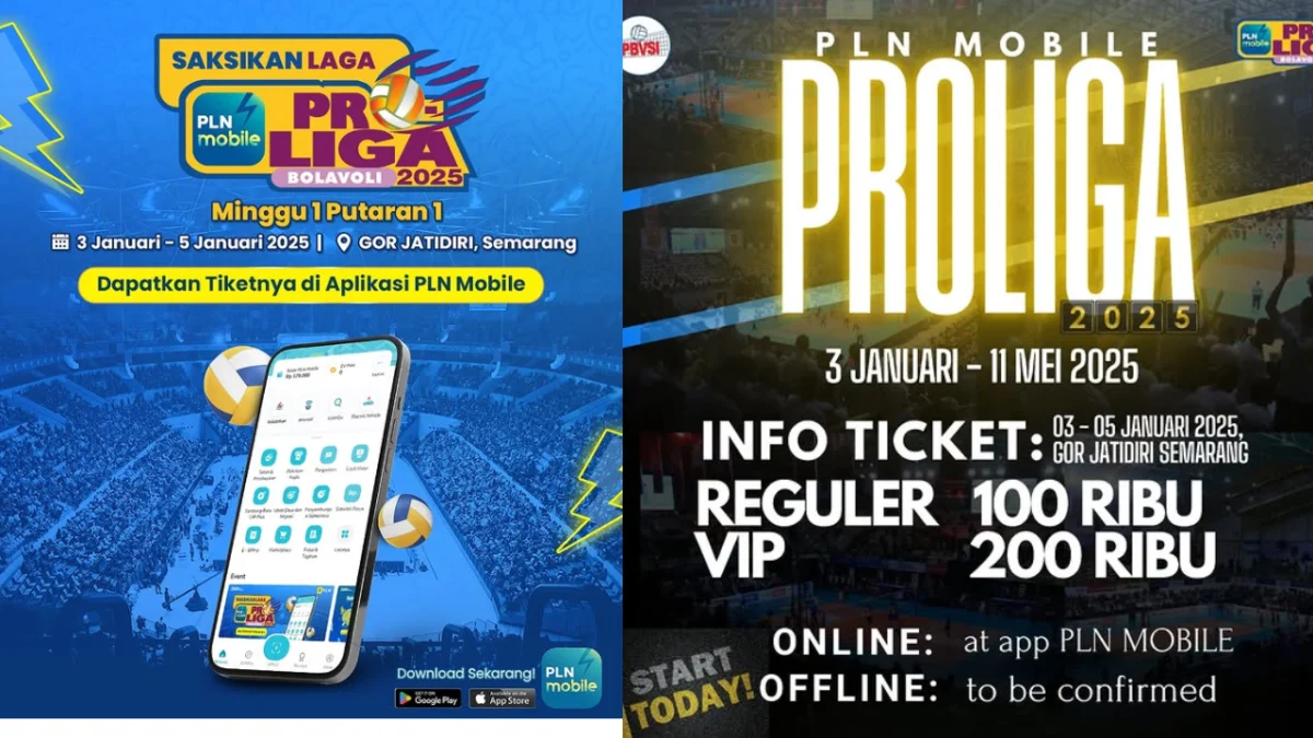 Cara Membeli Tiket Proliga 2025