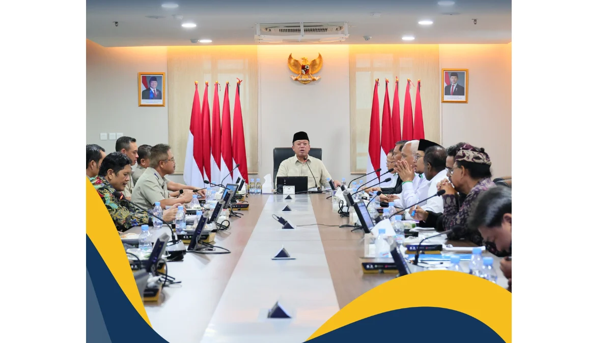 Menteri Nusron Adakan Rakor Dengan Organisasi Lintas Agama