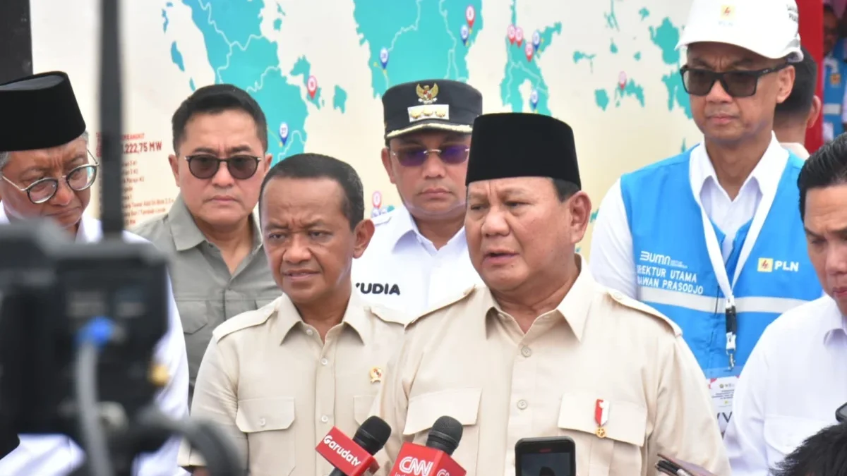 Presiden Prabowo Resmikan 26 Infrastruktur Kelistrikan di PLTA Jatigede