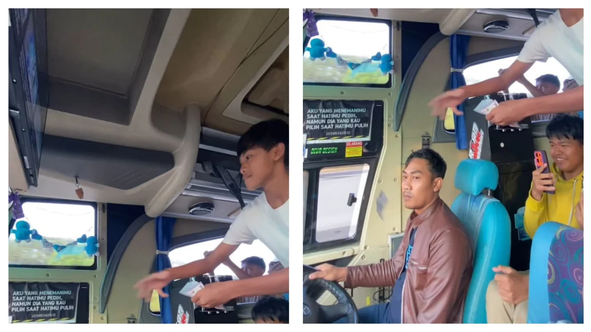 VIRAL! Supir Bus \'Disawer\' Bocah Saat Berkendara di Tol, Tuai Komentar Negatif Warganet Tiktok