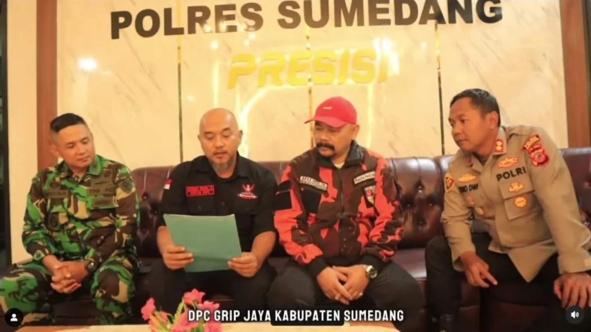 Bentrok Meluas, Pemuda Pancasila dan GRIB Jaya Sumedang Tetap Kondusif!