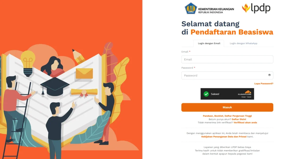 Link Cara Mendaftar dan Jadwal Seleksi Beasiswa LPDP