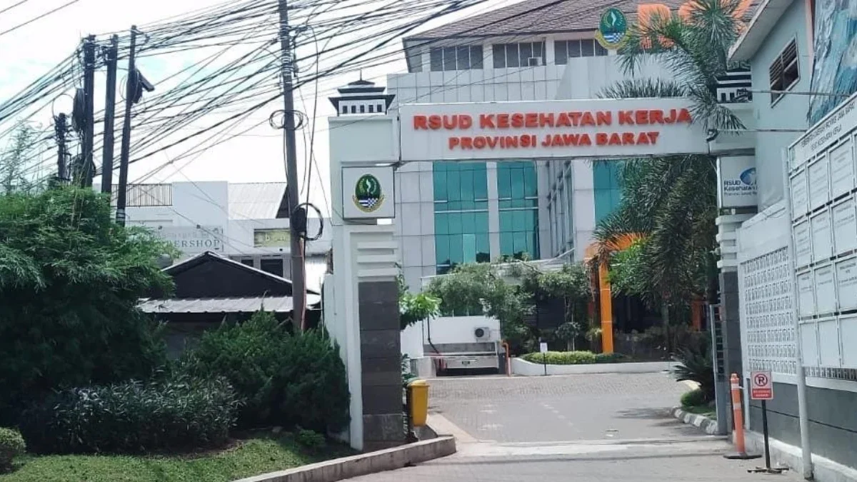 OPTIMALKAN PELAYANAN: Rumah Sakit Kesehatan Kerja (RSKK) Jawa Barat akan ditingkatkan statusnya dari tipe D ke