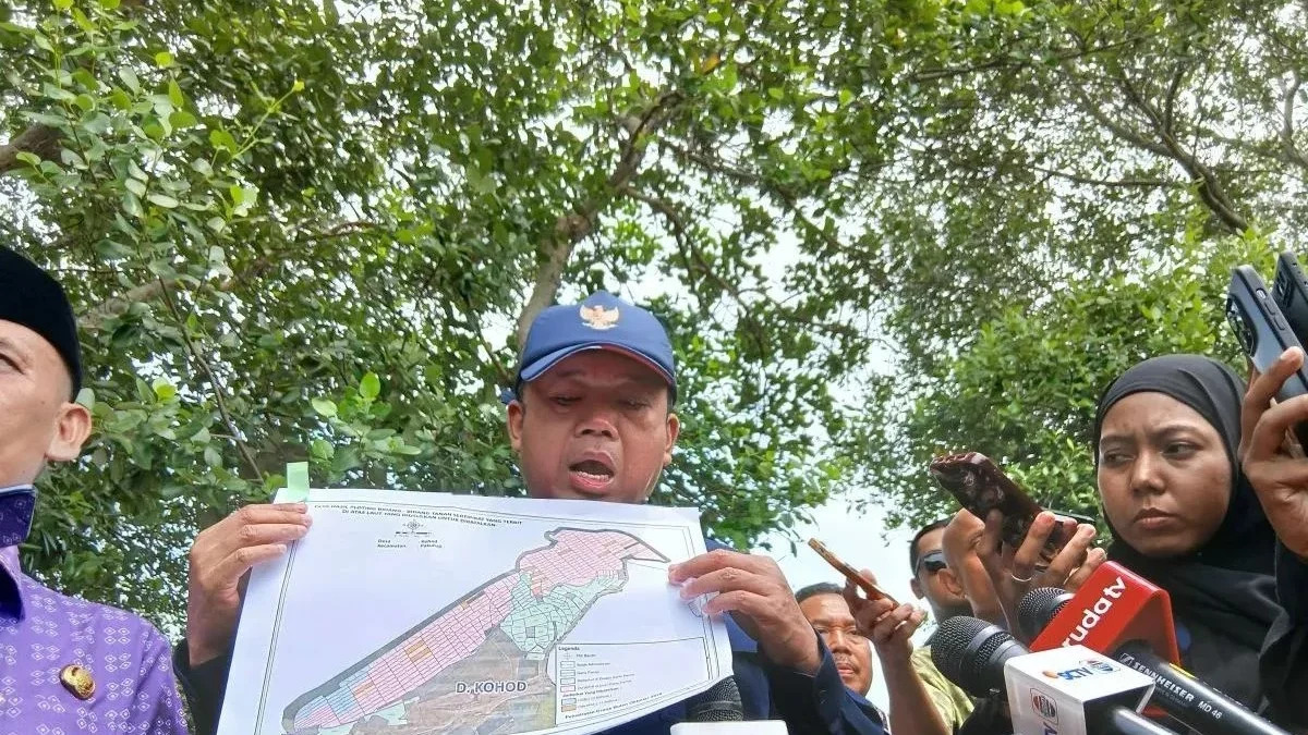 Menteri ATR/BPN Membatalkan SHGB Area Pagar Laut Tanggerang