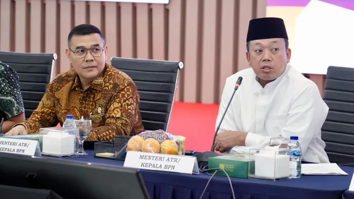 Menteri Nursron Lakukan Koordinasi dengan Mahkamah Agung Selaraskan Prosedur Eksekusi Sengketa Tanah