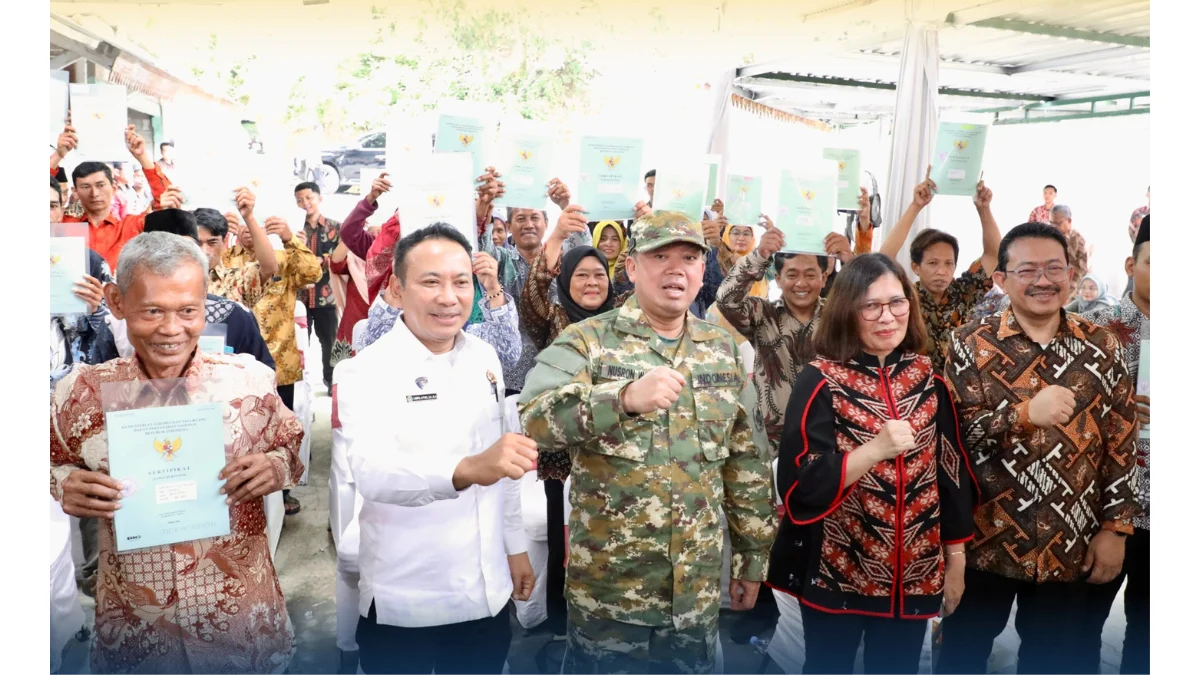 Warga Kabupaten Semarang Terbantu Dalam Aspek Ekonomi oleh Sertifikat Hasil Konsolidasi Tanah