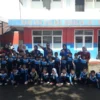 ANTUSIAS: Siswa TK PGRI Mekarwangi melakukan kunjungan edukatif ke Unit Damkar Wilayah Kota, kemarin.