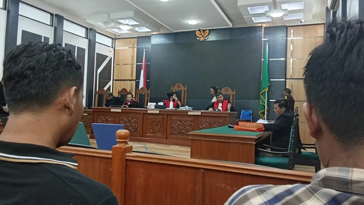 PROSES HUKUM: Sidang perkara Sumedang antara YT dan DPP LSM GMBI kembali digelar di Pengadilan Negeri Sumedang