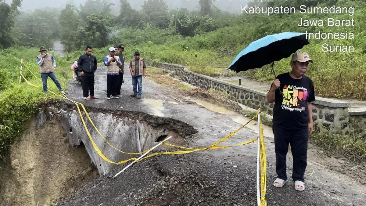 Bupati Sumedang Terpilih Pastikan Penanganan Jalan Haurpapak Dimulai Besok